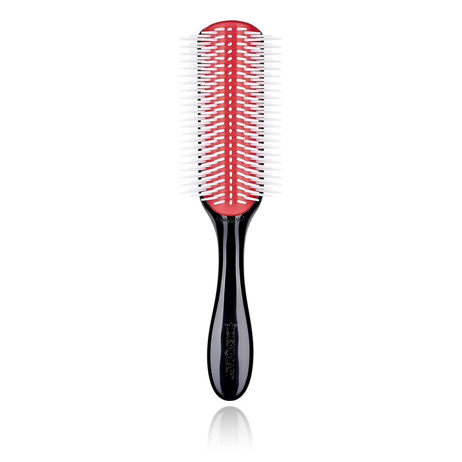 Denman D4 Original Styler 9 Row Red