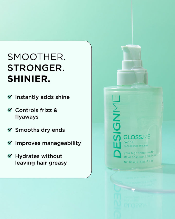 DESIGNME GLOSS.ME Hair Oil - benefits