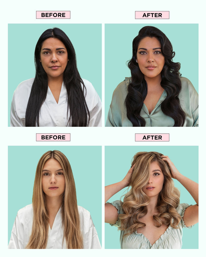 DESIGNME GLOSS.ME Hydrating Shampoo - before and after