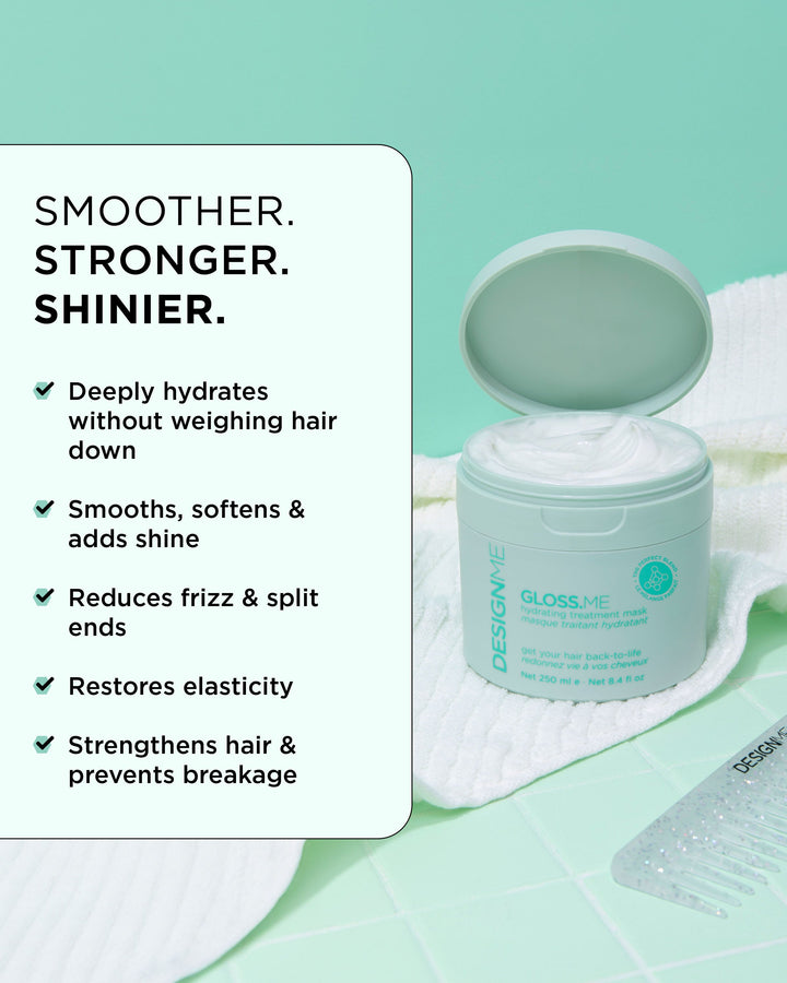 DESIGNME GLOSS.ME Hydrating Treatment Mask - benefits
