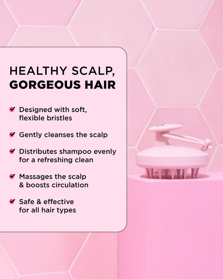 DESIGNME Gentle Scalp Brush - benefits