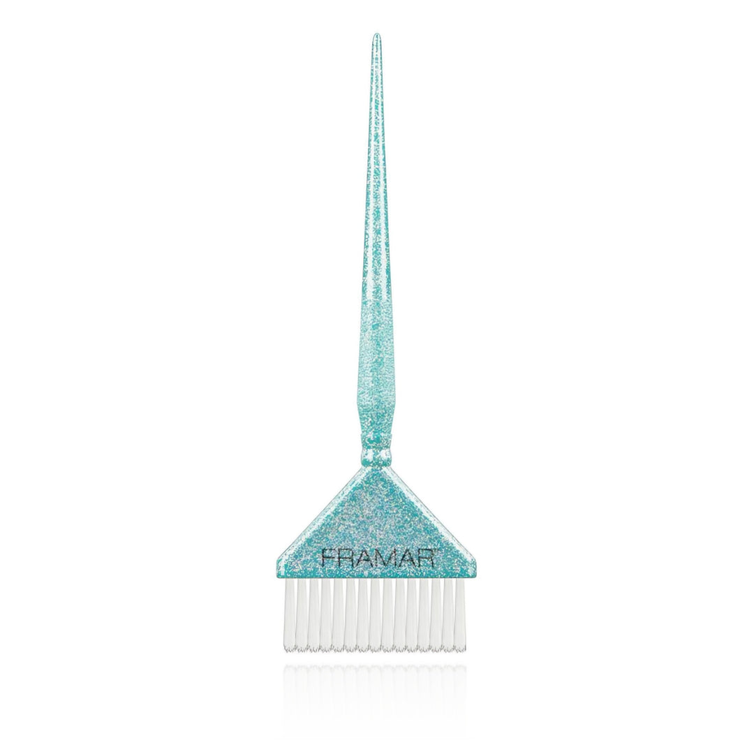 Framar Glitter Pintail Color Brush Teal