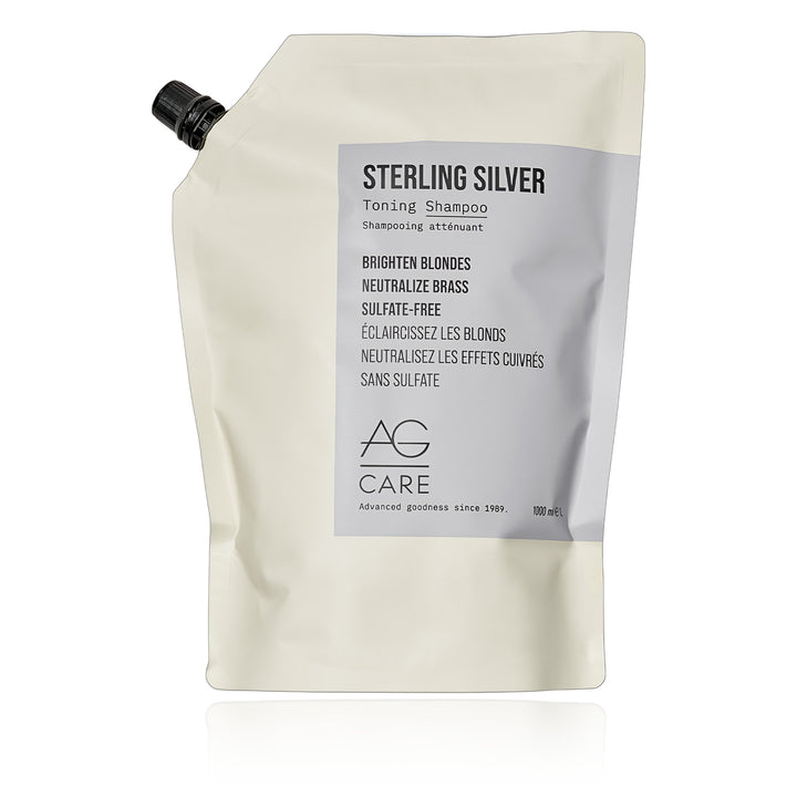 AG Sterling Silver Toning Shampoo 33.8 oz refill