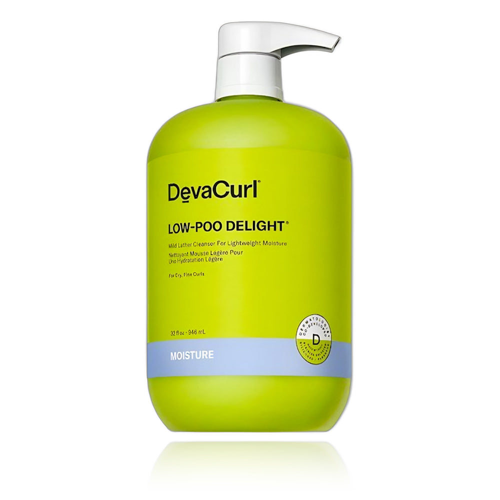 DevaCurl Low-Poo Delight Mild Lather Cleanser 32 oz (946 ml)
