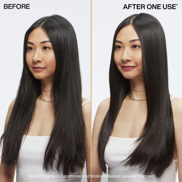 Redken All Soft Shampoo - before and after