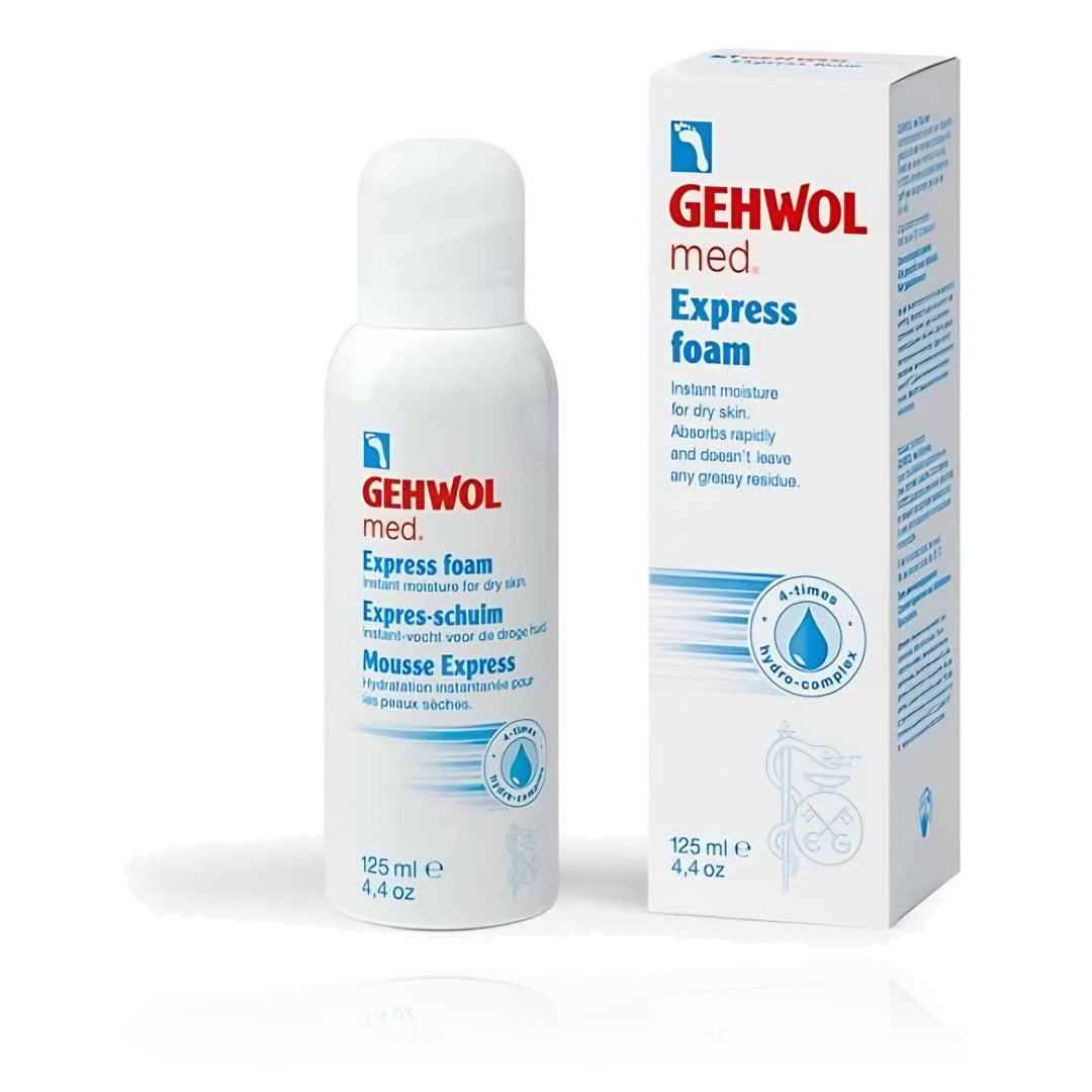Gehwol Med Express Foam 4.4 oz (125 ml)
