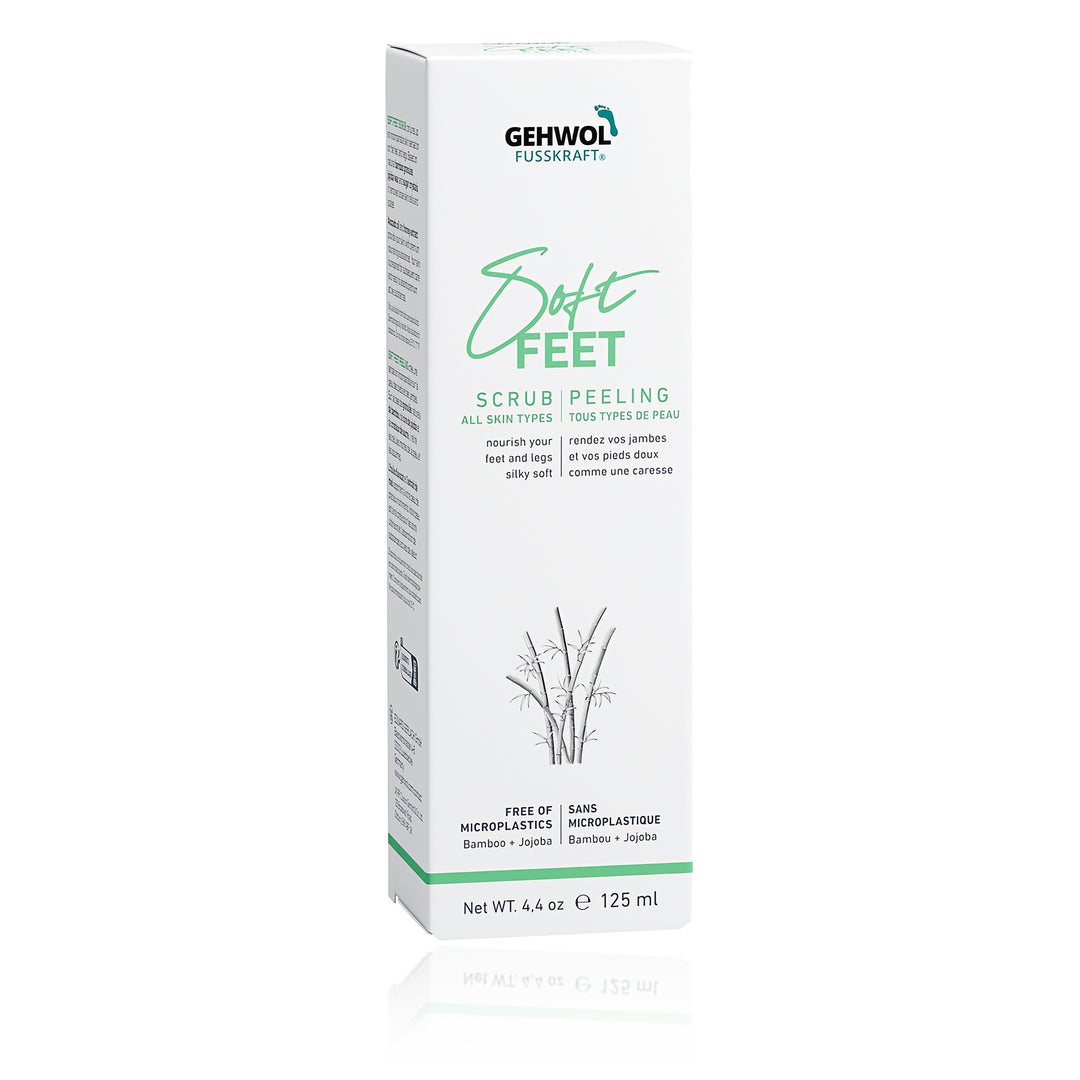 Gehwol Fusskraft Soft Feet Scrub 4.4 oz (125 ml)