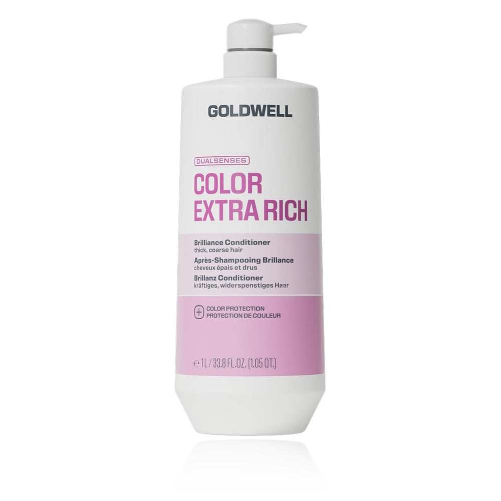 Goldwell Dualsenses Color Extra Rich Brilliance Conditioner 33.8 oz (1000 ml)