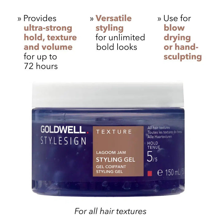 Goldwell StyleSign Lagoom Jam Styling Gel - benefits