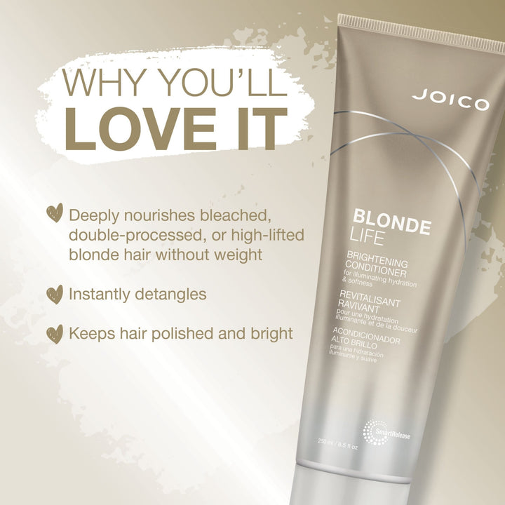 Joico Blonde Life Brightening Conditioner - key benefits