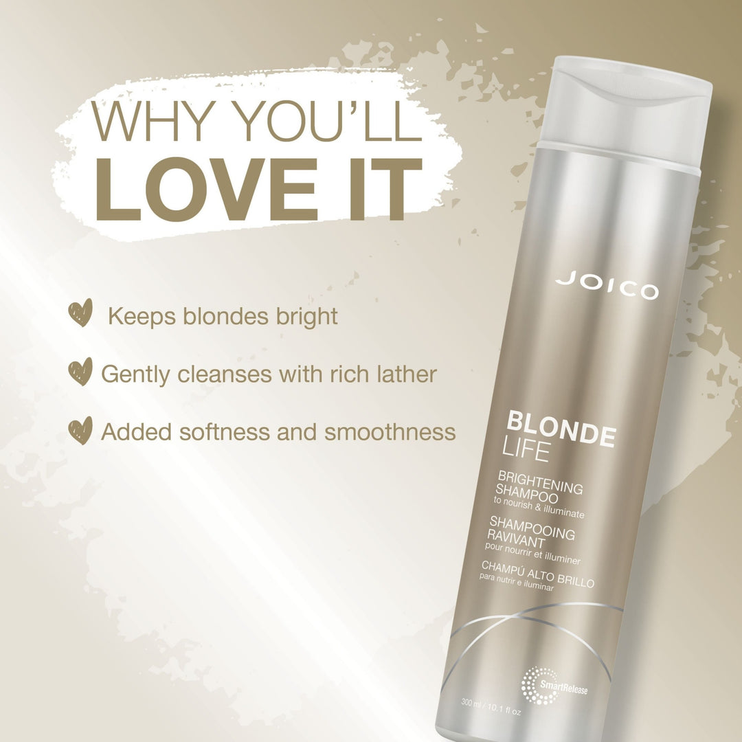 Joico Blonde Life Brightening Shampoo - key benefits