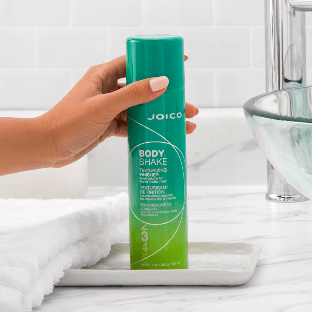 Joico Body Shake Texturizing Finisher - lifestyle in hand
