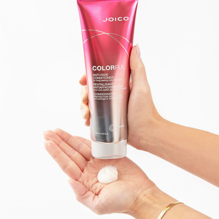 Joico Colorful Anti-Fade Conditioner - conditioner texture in hand