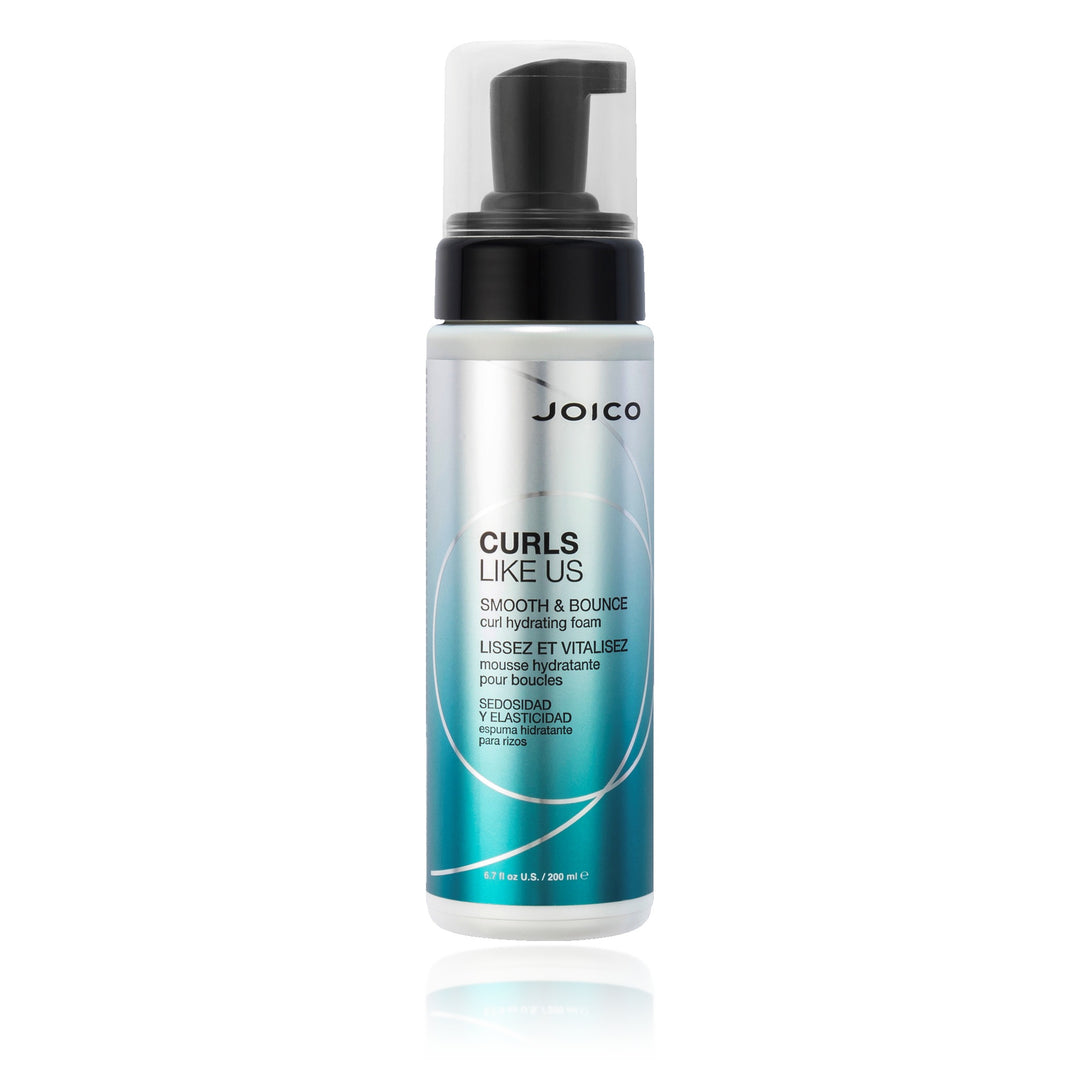 Joico Curls Like Us Smooth & Bounce Curl Hydrating Foam 6.7 oz (200 ml)