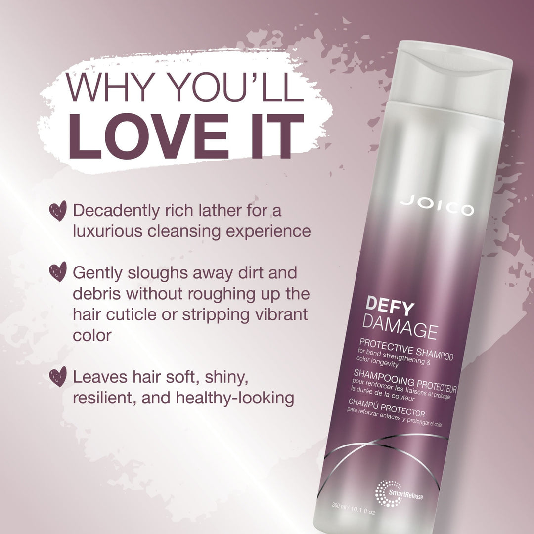 Joico Defy Damage Protective Shampoo - key benefits