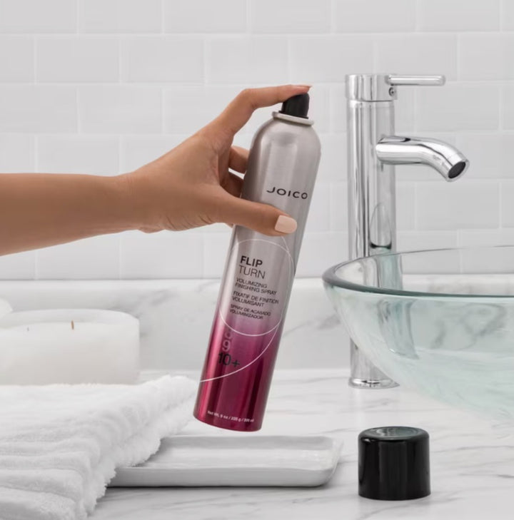 Joico Flip Turn Volumizing Finishing Spray - how to use