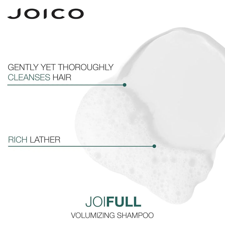 Joico JoiFull Volumizing Shampoo - rich lather texture