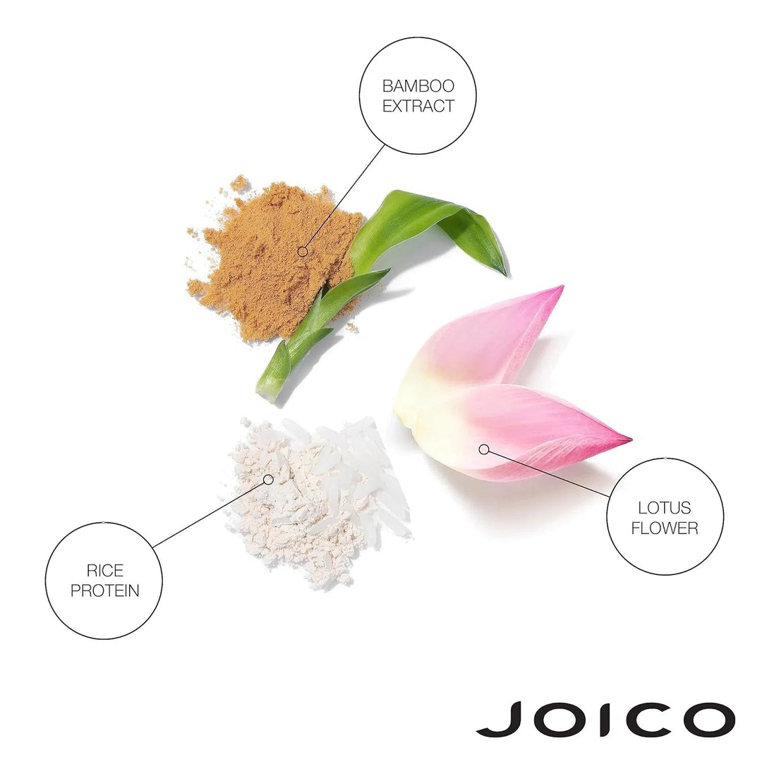 Joico JoiFull Volumizing Shampoo - bamboo extract, rice protein and lotus flower ingredients