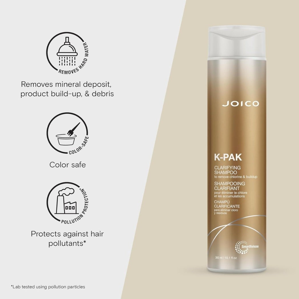 Joico K-PAK Clarifying Shampoo - key benefits