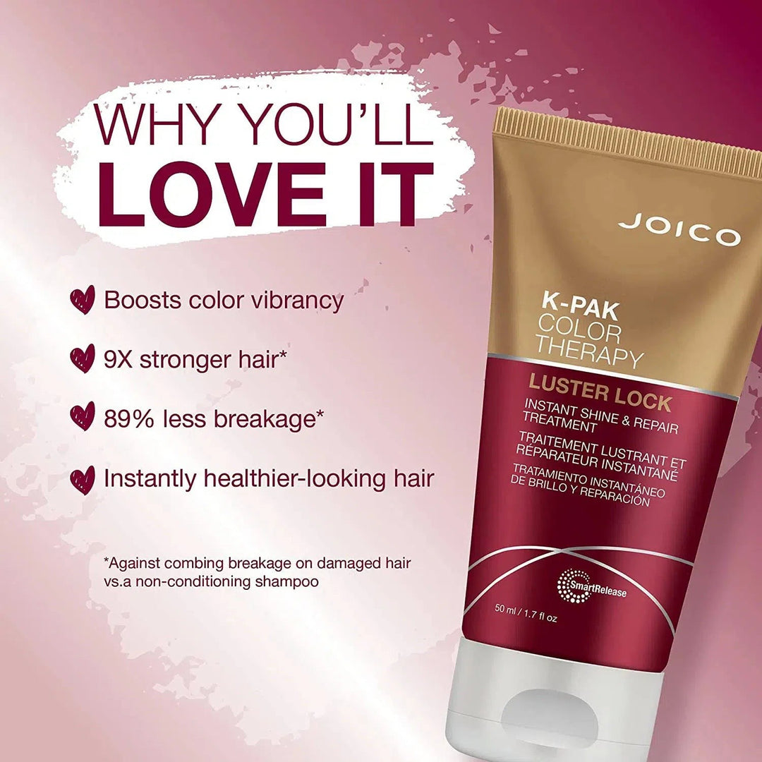 Joico K-PAK Color Therapy Luster Lock Treatment - key benefits