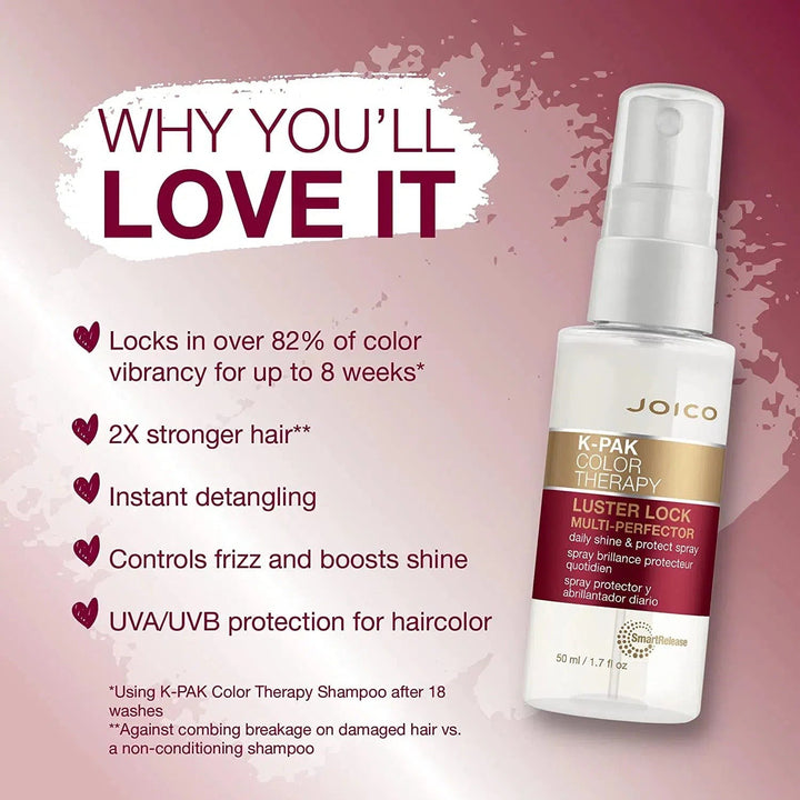 Joico K-PAK Color Therapy Luster Lock Multi-Perfector - key benefits