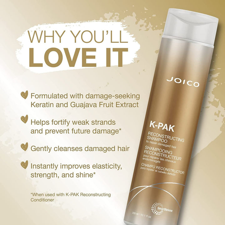 Joico K-PAK Reconstructing Shampoo - key benefits