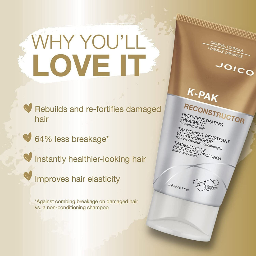 Joico K-PAK Deep-Penetrating Reconstructor - key benefits