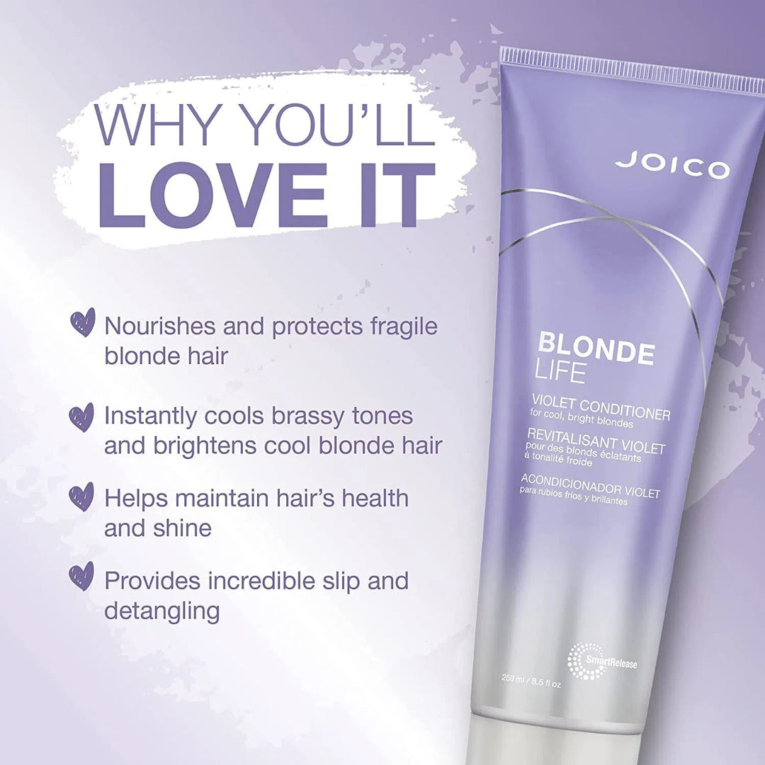 Joico Blonde Life Violet Conditioner - key benefits