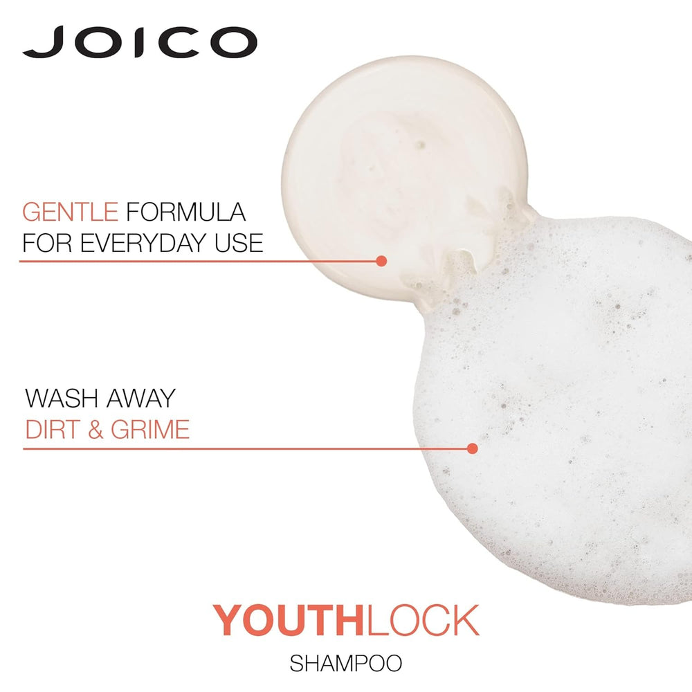 Joico YouthLock Shampoo - gentle lather texture