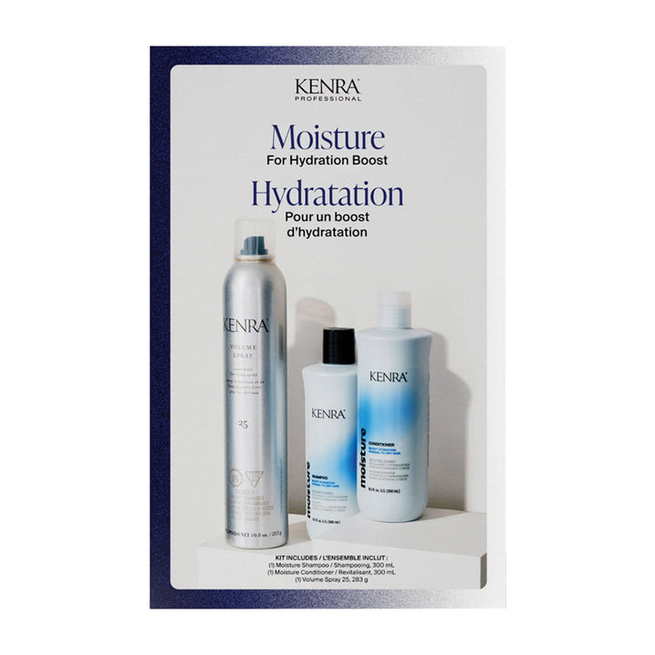Kenra Moisture Holiday Trio 2 x 10.1 oz (300 ml) + 10 oz (283 g)