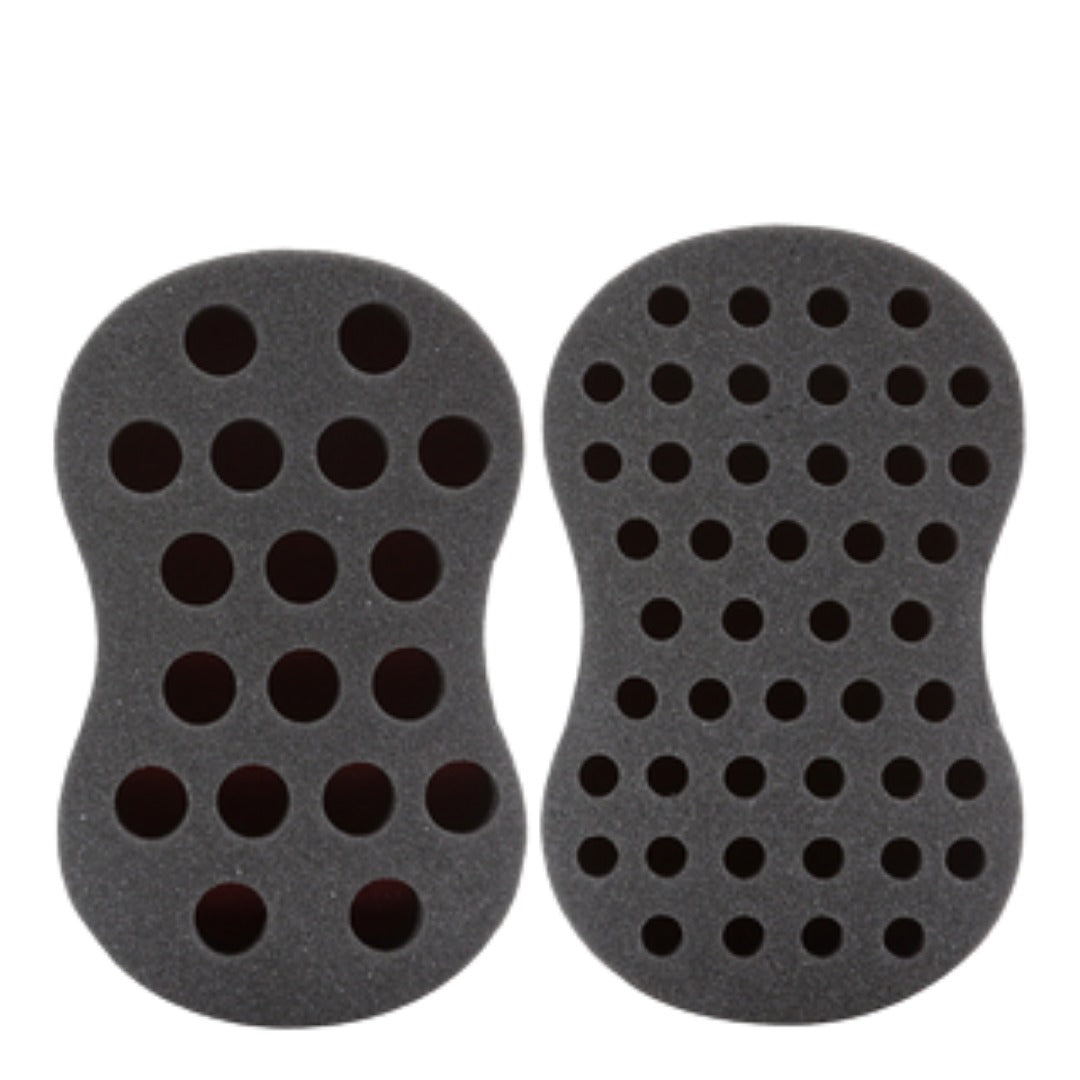 Kim & C Twist & Dread Hair Sponge Brush #C, both sides