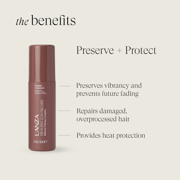 L'ANZA Healing ColorCare Trauma Treatment - benefits: preserve and protect