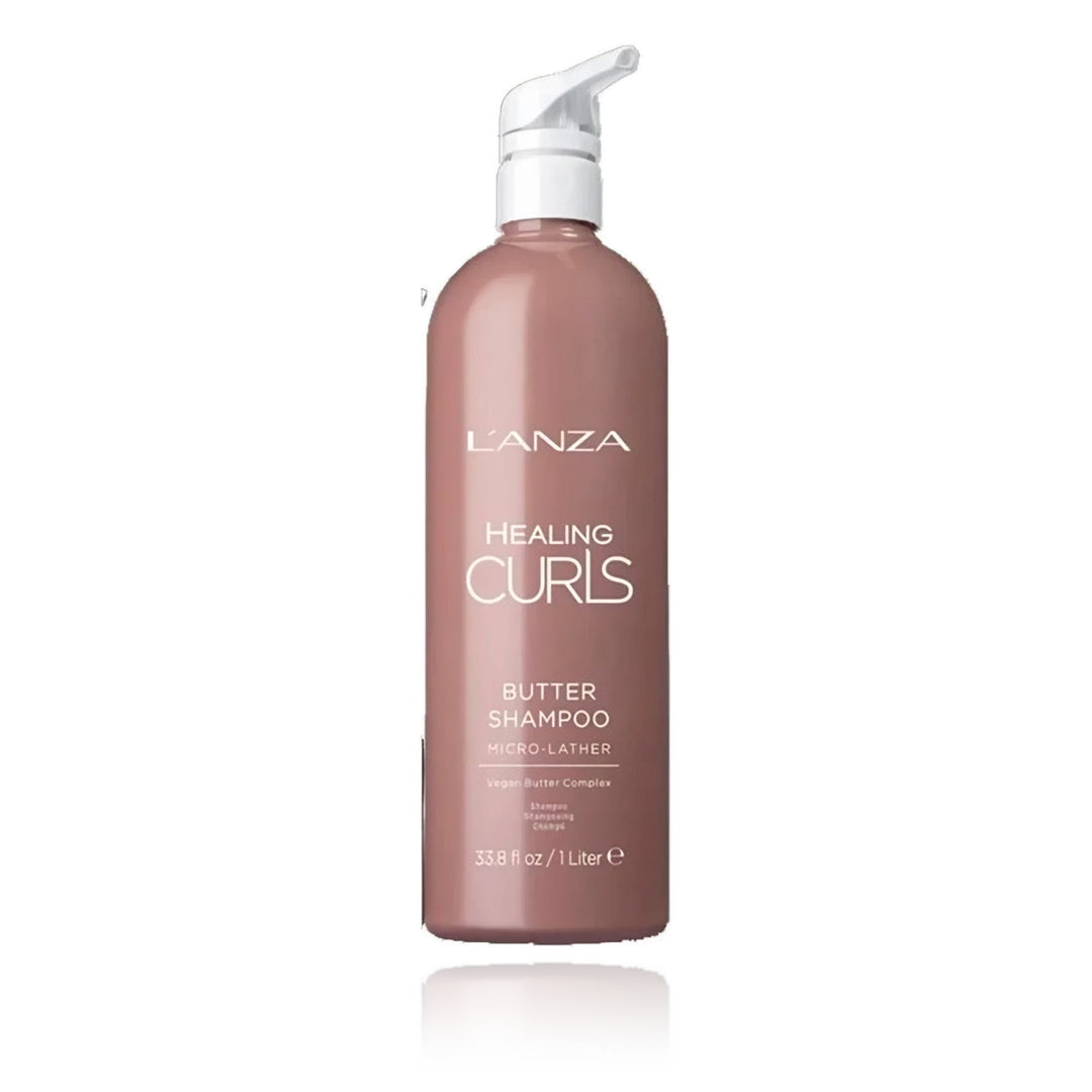 L'ANZA Healing Curls Butter Shampoo 33.8 oz (1000 ml)