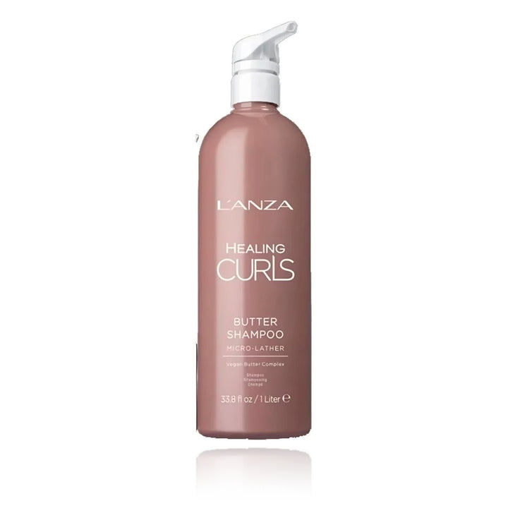 L'ANZA Healing Curls Butter Shampoo 33.8 oz (1000 ml)