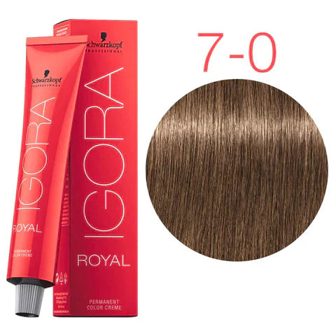 Schwarzkopf - IGORA Royal - Naturals - Crendres & Cools - Beiges & Golds - Chocolates - Reds