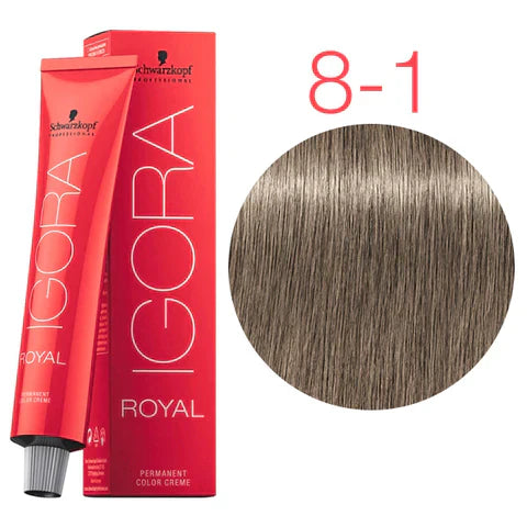 Schwarzkopf - IGORA Royal - Naturals - Crendres & Cools - Beiges & Golds - Chocolates - Reds