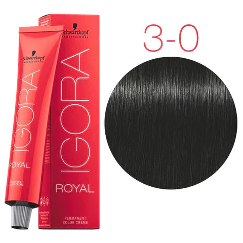 Schwarzkopf - IGORA Royal - Naturals - Crendres & Cools - Beiges & Golds - Chocolates - Reds