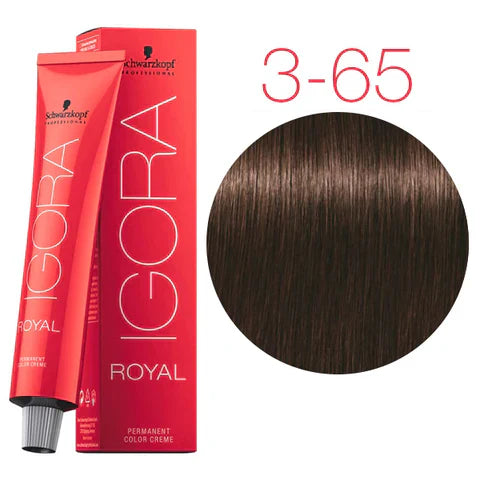 Schwarzkopf - IGORA Royal - Naturals - Crendres & Cools - Beiges & Golds - Chocolates - Reds