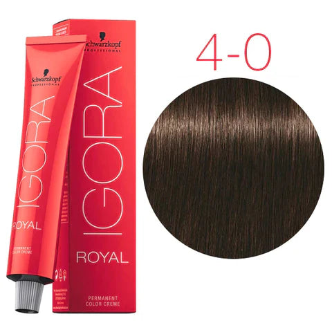 Schwarzkopf - IGORA Royal - Naturals - Crendres & Cools - Beiges & Golds - Chocolates - Reds