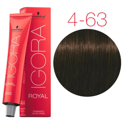 Schwarzkopf - IGORA Royal - Naturals - Crendres & Cools - Beiges & Golds - Chocolates - Reds