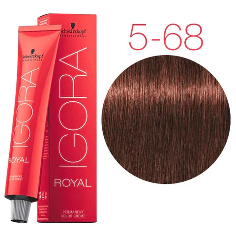 Schwarzkopf - IGORA Royal - Naturals - Crendres & Cools - Beiges & Golds - Chocolates - Reds