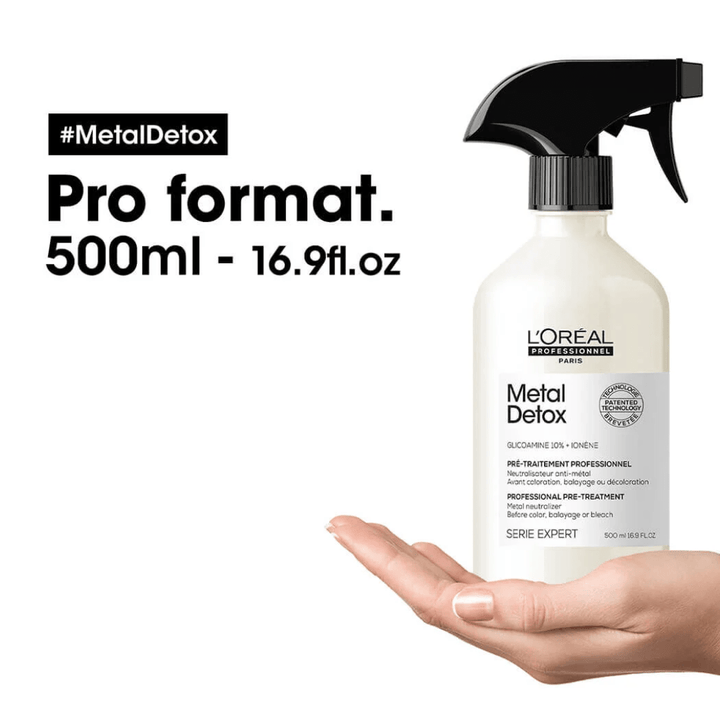 L'Oréal Metal Detox Metal Neutralizer Pre-Treatment Spray - professional 500 ml format