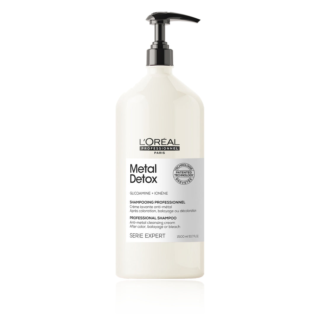L'Oréal Metal Detox Anti-Metal Cleansing Cream Shampoo 50.7 oz (1500 ml)