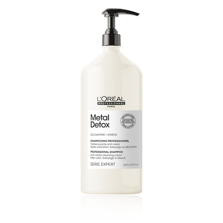 L'Oréal Metal Detox Anti-Metal Cleansing Cream Shampoo 50.7 oz (1500 ml)