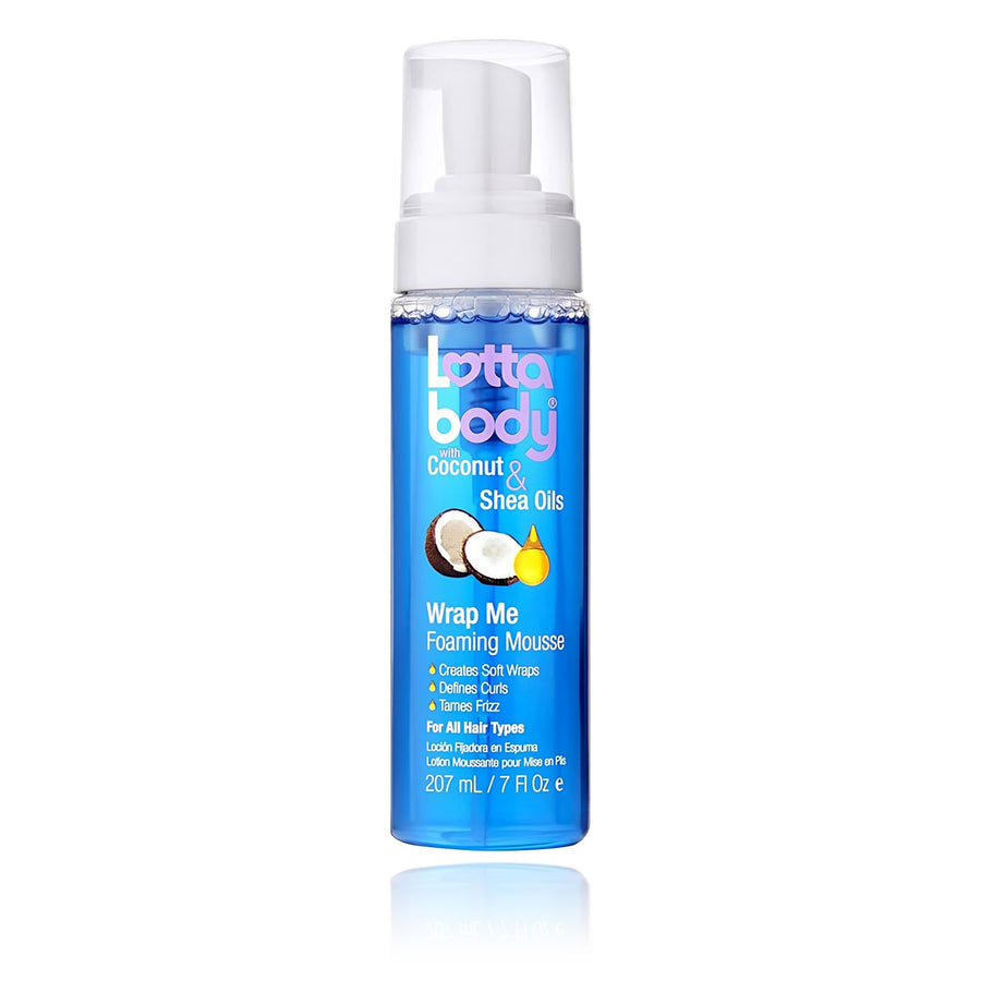 LottaBody Coconut & Shea Oils Wrap Me Foaming Mousse 7 oz (207 ml)