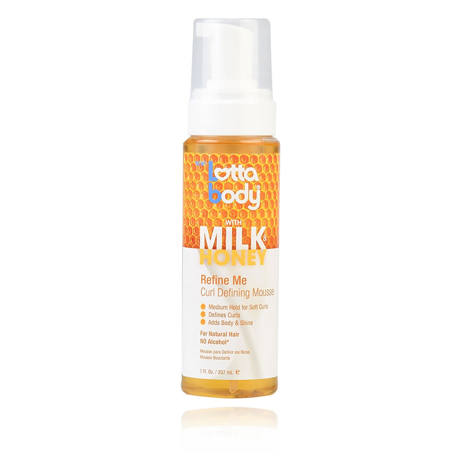 LottaBody Milk & Honey Refine Me Curl Defining Mousse 7 oz (207 ml)