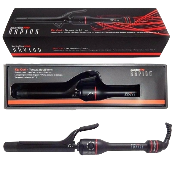 Babyliss Rapido - Zip Curl 1" Curling Iron