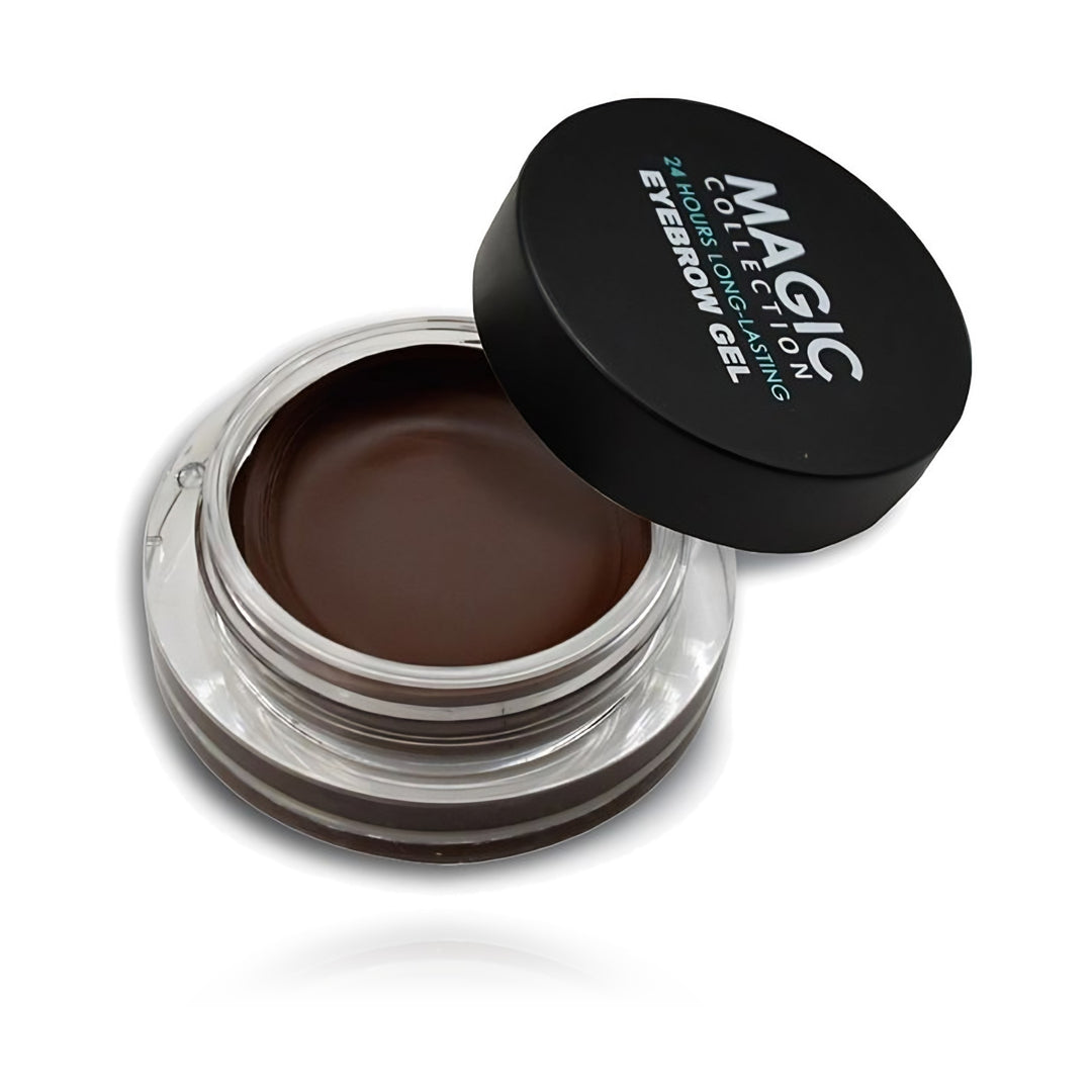Magic Collection Waterproof Eyebrow Gel Medium Brown 0.11 oz
