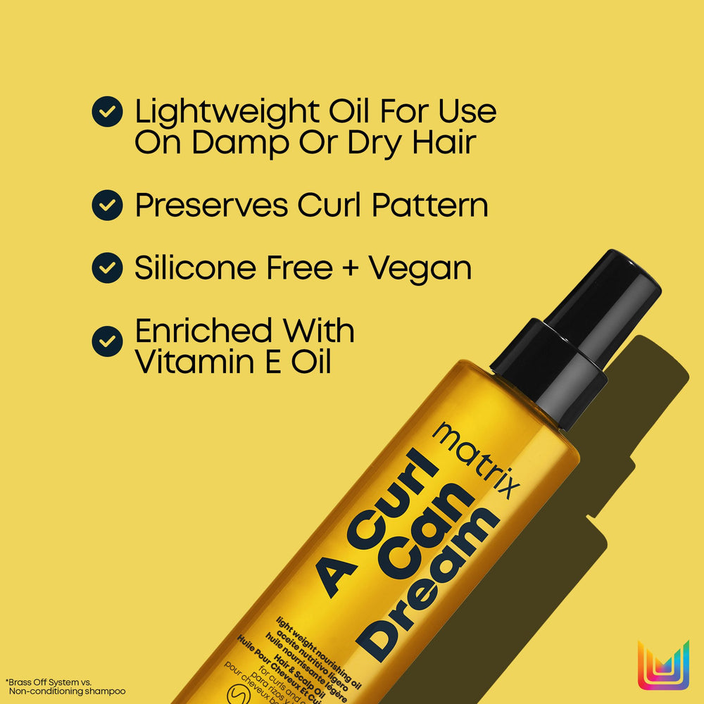 Matrix A Curl Can Dream Lightweight Oil - key benefits