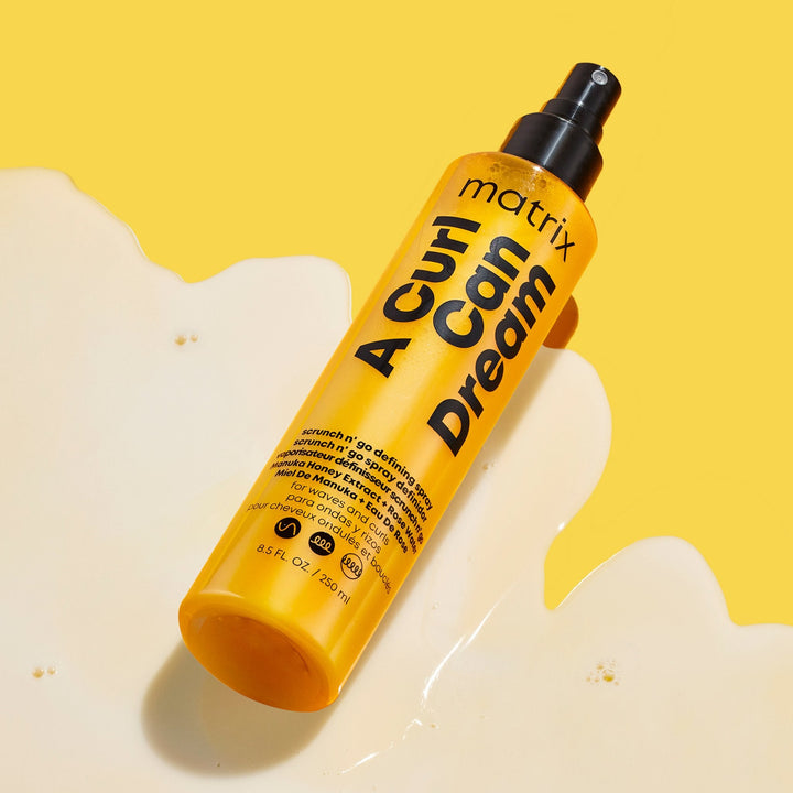 Matrix A Curl Can Dream Scrunch N' Go Defining Spray - texture